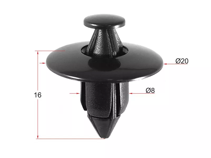 Клипса HONDA (Продажа по 10шт) - Артикул STM10039 - Производитель Sat - Фото, Отзывы, Цены 