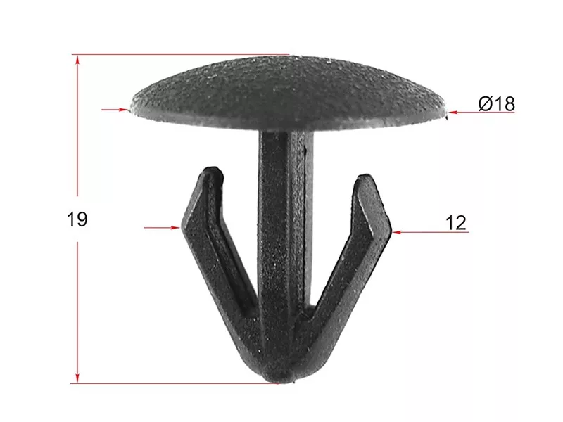 Клипса фиксатор TOYOTA/LEXUS/HONDA (Продажа по 10шт) - Артикул STM10274 - Производитель Sat - Фото, Отзывы, Цены 