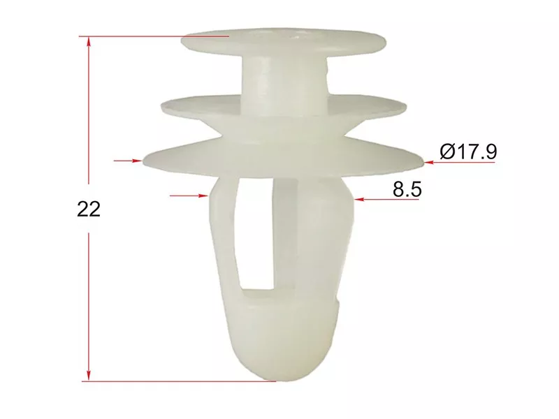 Клипса обшивки двери TOYOTA/LEXUS (Продажа по 10шт) - Артикул STM10324 - Производитель Sat - Фото, Отзывы, Цены 