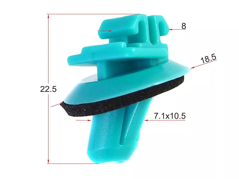 Клипса молдинга TOYOTA/LEXUS (Продажа по 10шт) - Артикул STM10331 - Производитель Sat - Фото, Отзывы, Цены 