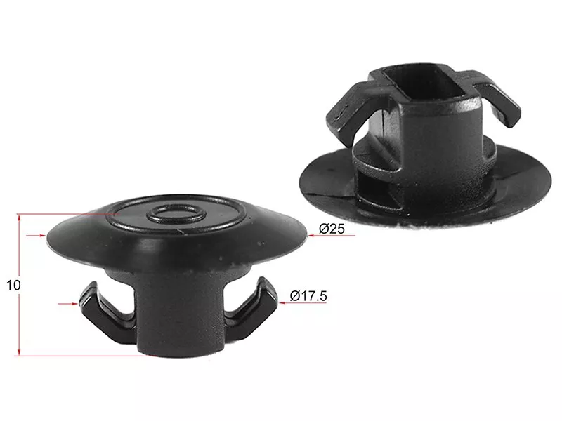 Клипса защиты бампера TOYOTA/LEXUS (Продажа по 10шт) - Артикул STM10355 - Производитель Sat - Фото, Отзывы, Цены 