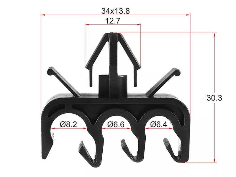 Клипса эл. проводки TOYOTA/LEXUS (1 шт.) - Артикул STM10363 - Производитель Sat - Фото, Отзывы, Цены 