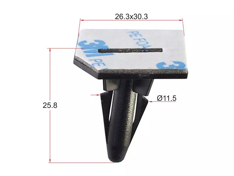 Клипса крепления стекла TOYOTA/LEXUS (Продажа по 10шт) - Артикул STM10390 - Производитель Sat - Фото, Отзывы, Цены 