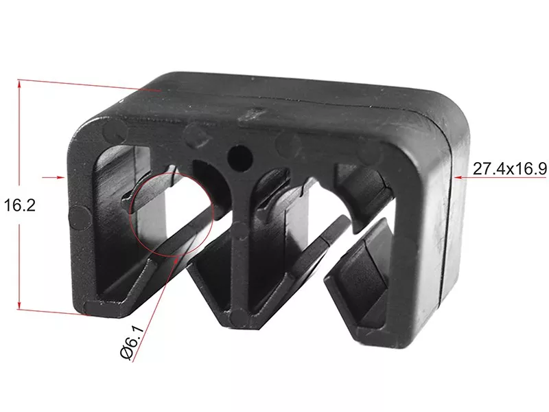 Клипса эл. проводки TOYOTA/LEXUS (1 шт.) - Артикул STM10391 - Производитель Sat - Фото, Отзывы, Цены 