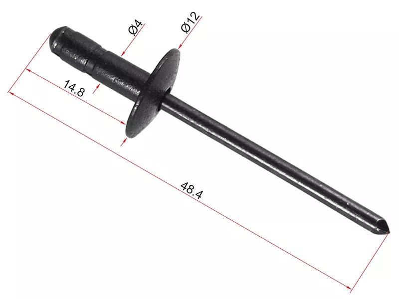 Клипса заклепка TOYOTA/LEXUS (Продажа по 10шт) - Артикул STM10420 - Производитель Sat - Фото, Отзывы, Цены 