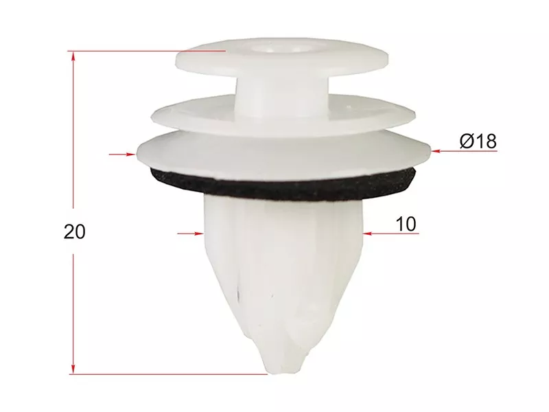 Клипса обшивки двери TOYOTA/LEXUS (Продажа по 10шт) - Артикул STM10484 - Производитель Sat - Фото, Отзывы, Цены 