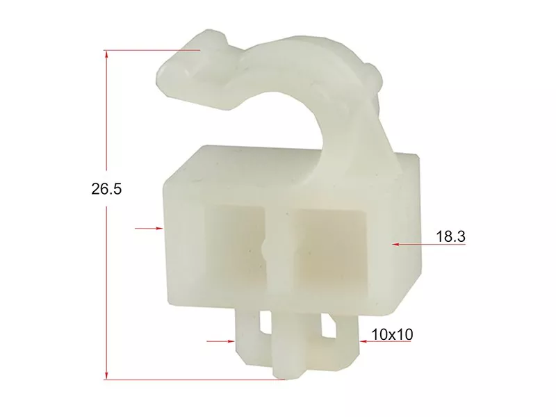 Клипса упора капота HONDA (1 шт.) - Артикул STM10573 - Производитель Sat - Фото, Отзывы, Цены 