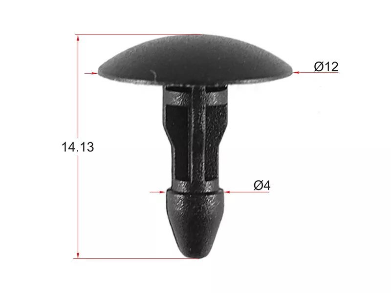 Клипса молдинга HONDA (Продажа по 10шт) - Артикул STM10580 - Производитель Sat - Фото, Отзывы, Цены 