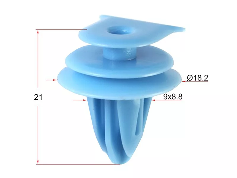 Клипса обшивки двери HONDA (Продажа по 10шт) - Артикул STM10603 - Производитель Sat - Фото, Отзывы, Цены 