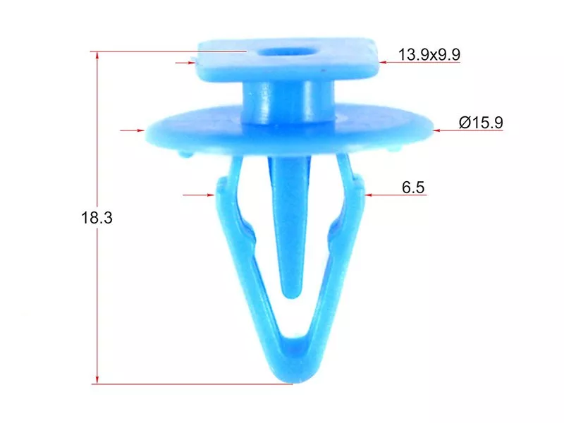 Клипса HONDA/ACURA (Продажа по 10шт) - Артикул STM10606 - Производитель Sat - Фото, Отзывы, Цены 