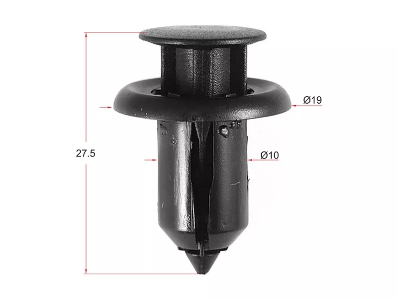 Клипса крепежная MAZDA/HONDA (Продажа по 10шт) - Артикул STM10613 - Производитель Sat - Фото, Отзывы, Цены 