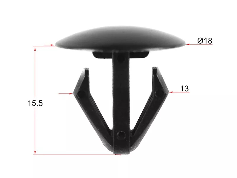 Клипса фиксатор MITSUBISHI (Продажа по 10шт) - Артикул STM10650 - Производитель Sat - Фото, Отзывы, Цены 