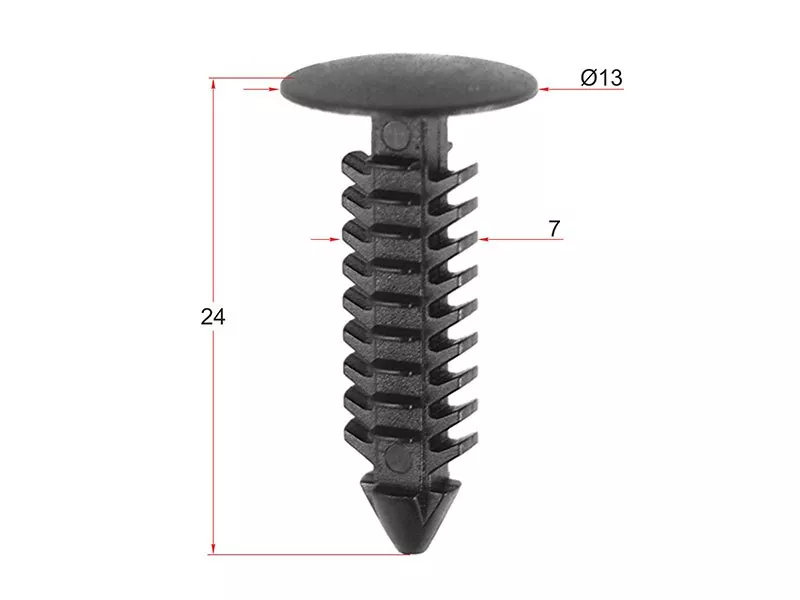 Клипса обшивки капота FORD (Продажа по 10шт) - Артикул STM10728 - Производитель Sat - Фото, Отзывы, Цены 