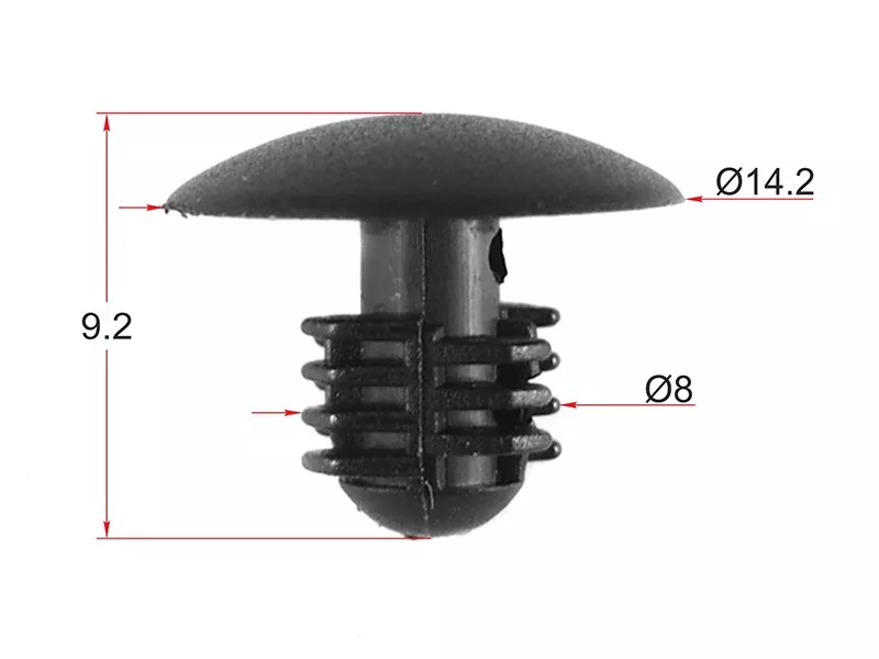 Клипса крепежная FORD (Продажа по 10шт) - Артикул STM10730 - Производитель Sat - Фото, Отзывы, Цены 