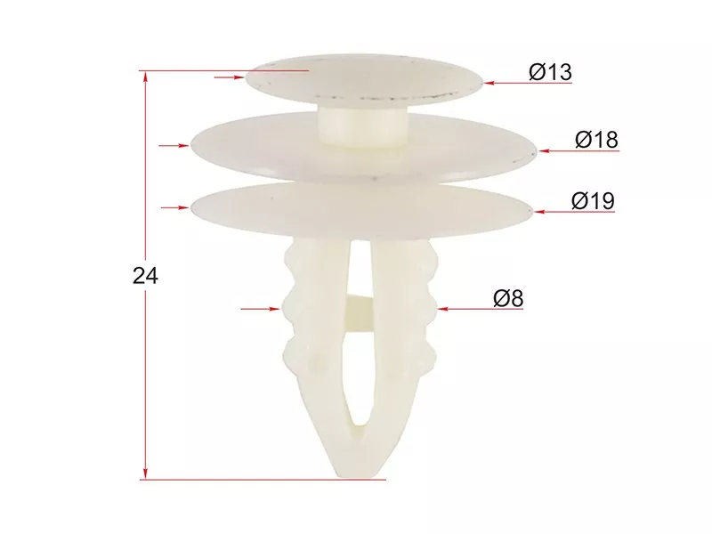 Клипса обшивки FORD (Продажа по 10шт) - Артикул STM10794 - Производитель Sat - Фото, Отзывы, Цены 
