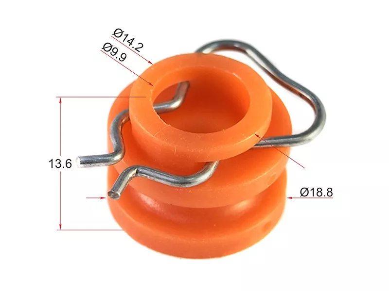 Клипса крепления стекла FORD (Продажа по 10шт) - Артикул STM10796 - Производитель Sat - Фото, Отзывы, Цены 