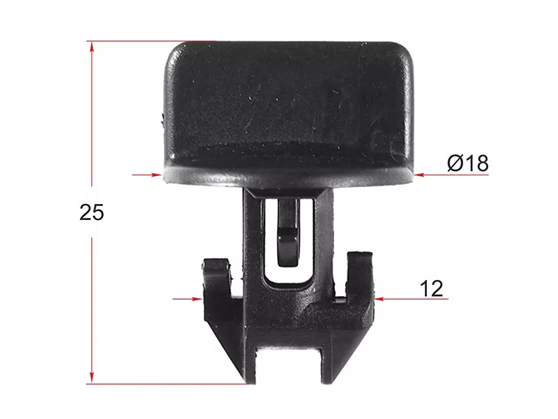 Клипса GM/FORD (Продажа по 10шт) - Артикул STM10801 - Производитель Sat - Фото, Отзывы, Цены 