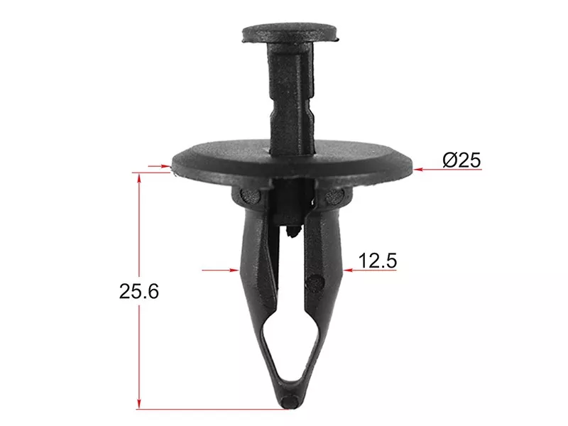 Клипса защиты бампера GM (Продажа по 10шт) - Артикул STM10853 - Производитель Sat - Фото, Отзывы, Цены 