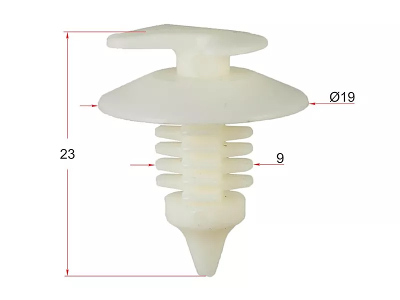 Клипса обшивки двери VAG/RENAULT/SEAT (Продажа по 10шт) - Артикул STM10932 - Производитель Sat - Фото, Отзывы, Цены 