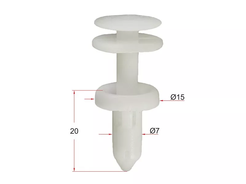 Клипса обшивки двери GM/DAEWOO (Продажа по 10шт) - Артикул STM10966 - Производитель Sat - Фото, Отзывы, Цены 