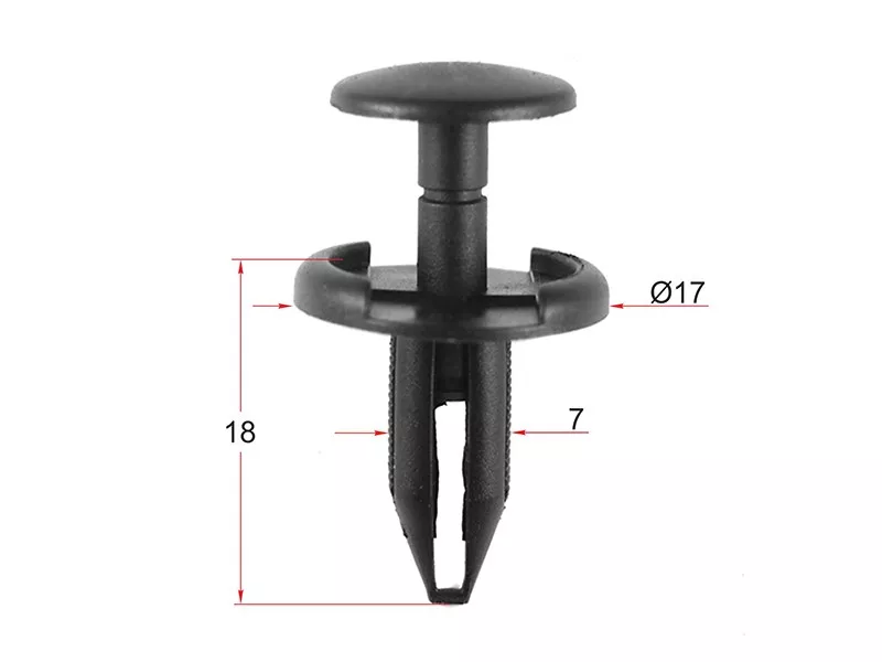 Клипса защиты бампера GM/JEEP (Продажа по 10шт) - Артикул STM10968 - Производитель Sat - Фото, Отзывы, Цены 