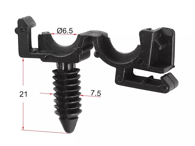Клипса трубки эл. Проводки GM (Продажа по 10шт) - Артикул STM10994 - Производитель Sat - Фото, Отзывы, Цены 