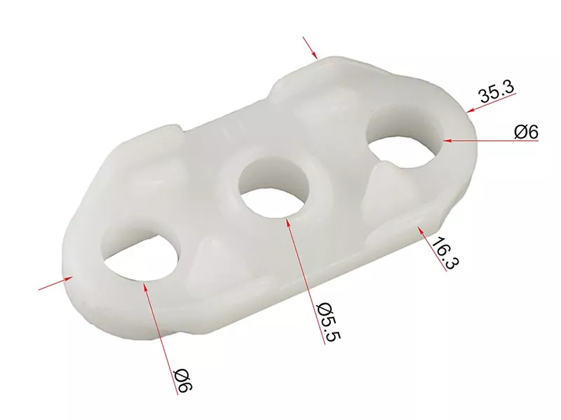 Клипса фиксатор стекла GM (Продажа по 10шт) - Артикул STM11010 - Производитель Sat - Фото, Отзывы, Цены 