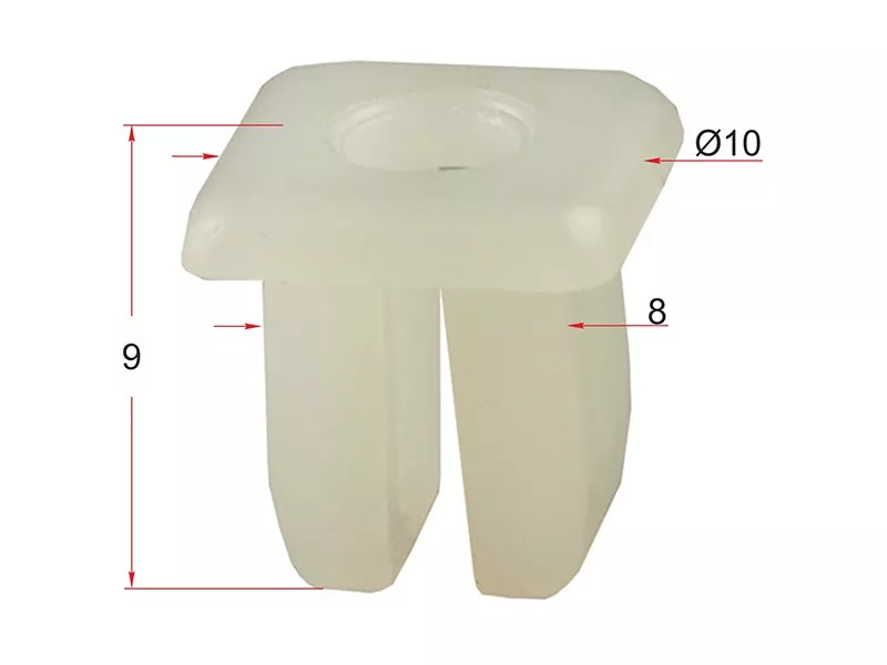 Клипса крепежная под винт RENAULT (Продажа по 10шт) - Артикул STM11019 - Производитель Sat - Фото, Отзывы, Цены 