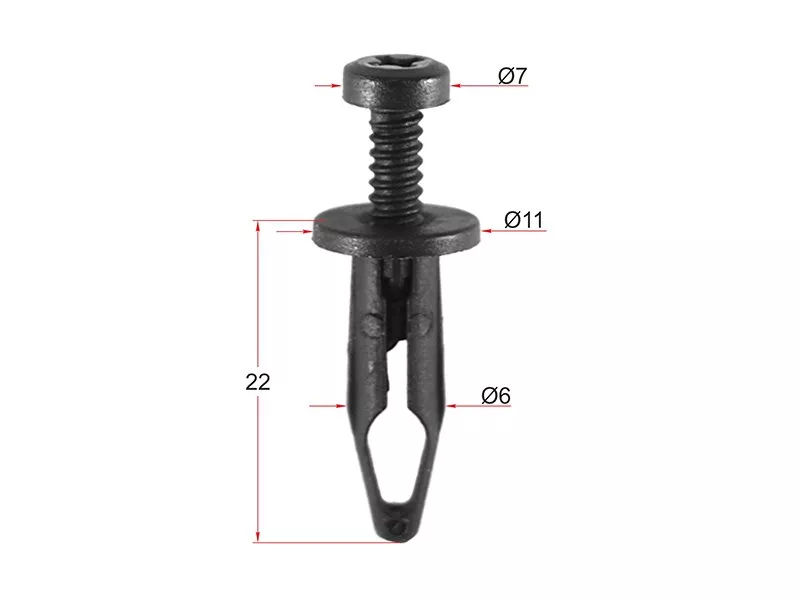 Клипса жабо GM (Продажа по 10шт) - Артикул STM11022 - Производитель Sat - Фото, Отзывы, Цены 