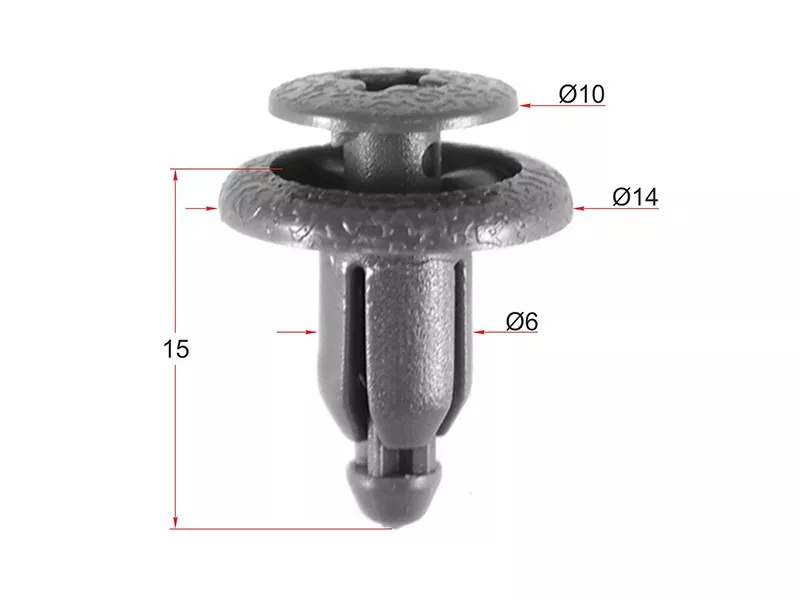 Клипса GM/TOYOTA/LEXUS/NISSAN (Продажа по 10шт) - Артикул STM11029 - Производитель Sat - Фото, Отзывы, Цены 