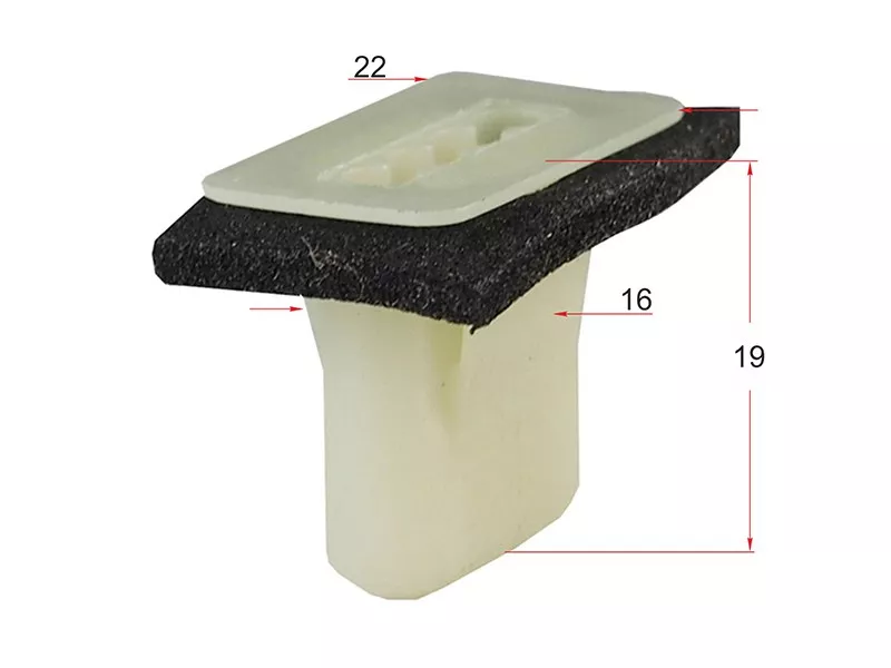 Клипса молдинга кузова GM/FORD (Продажа по 10шт) - Артикул STM11031 - Производитель Sat - Фото, Отзывы, Цены 