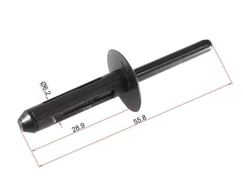 Клипса бампера GM (Продажа по 10шт) - Артикул STM11060 - Производитель Sat - Фото, Отзывы, Цены 