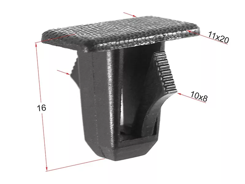 Клипса крепления порога (Продажа по 10шт) - Артикул STM11116 - Производитель Sat - Фото, Отзывы, Цены 