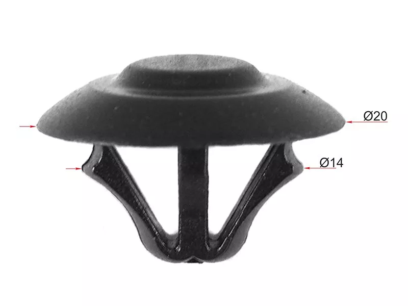 Клипса капота MERCEDES (Продажа по 10шт) - Артикул STM11166 - Производитель Sat - Фото, Отзывы, Цены 