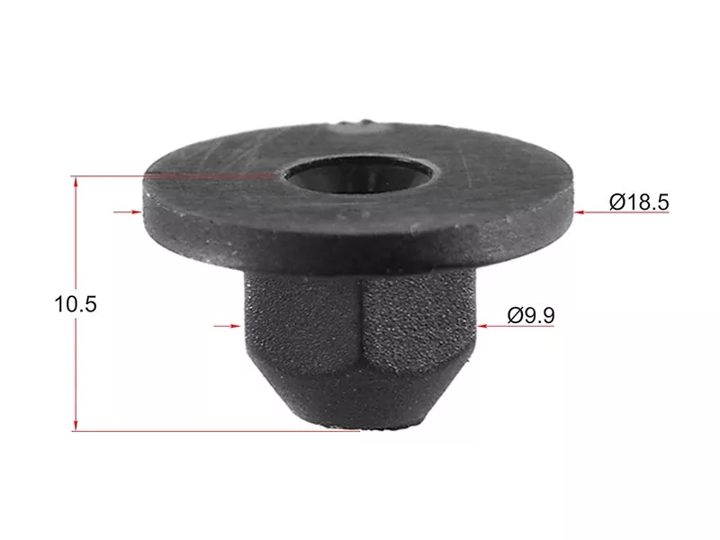 Клипса молдинга BMW (Продажа по 10шт) - Артикул STM11202 - Производитель Sat - Фото, Отзывы, Цены 