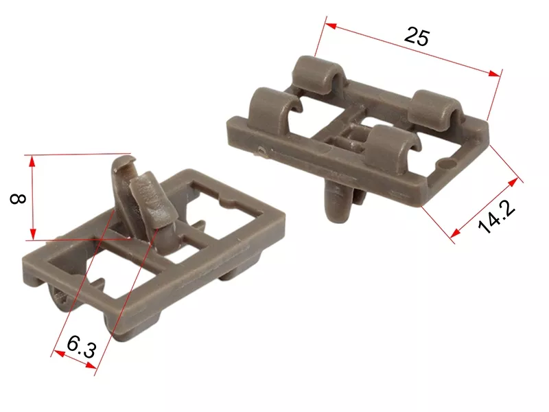 Клипса уплотнителя двери BMW (Продажа по 10шт) - Артикул STM11204 - Производитель Sat - Фото, Отзывы, Цены 