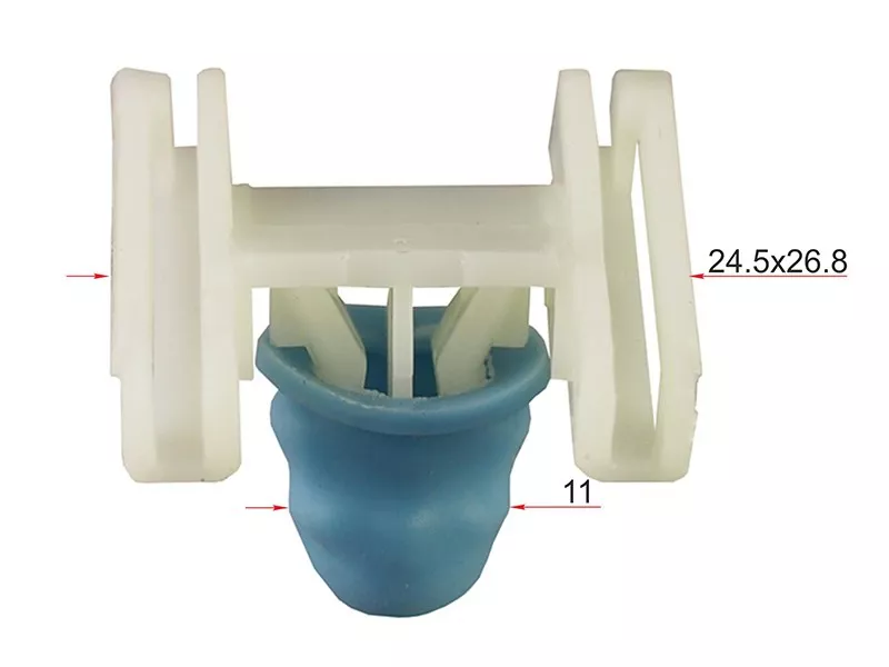 Клипса молдинга VAG (Продажа по 10шт) - Артикул STM11241 - Производитель Sat - Фото, Отзывы, Цены 