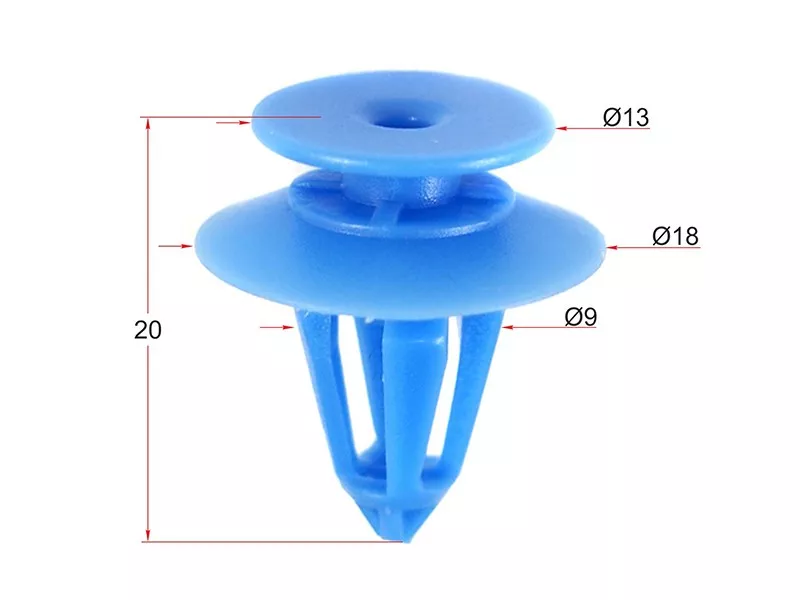 Клипса обшивки двери VAG (Продажа по 10шт) - Артикул STM11254 - Производитель Sat - Фото, Отзывы, Цены 