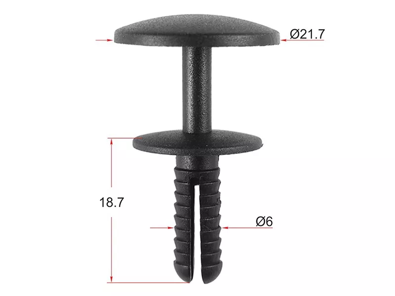 Клипса отделки двери VAG (Продажа по 10шт) - Артикул STM11292 - Производитель Sat - Фото, Отзывы, Цены 