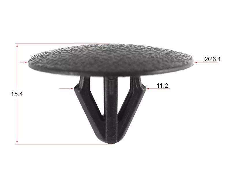 Клипса обшивки капота HYUIDAI/KIA (Продажа по 10шт) - Артикул STM11306 - Производитель Sat - Фото, Отзывы, Цены 