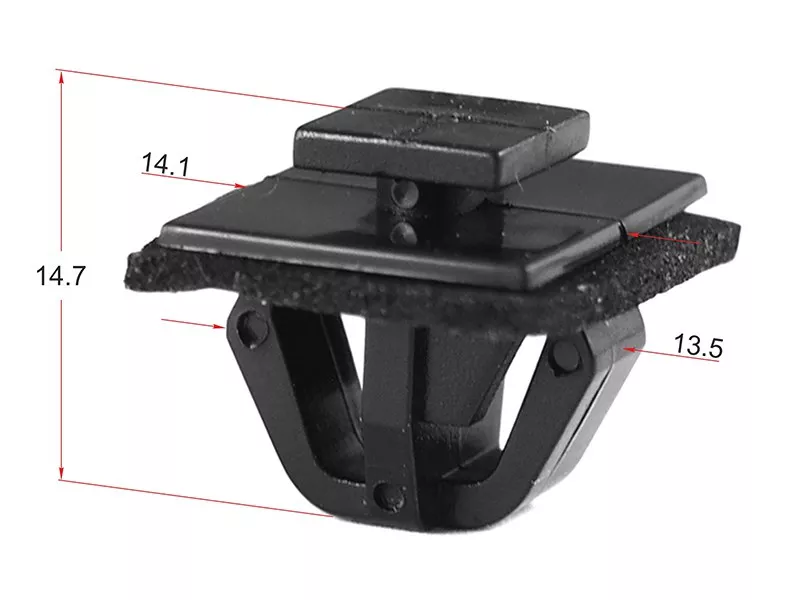 Клипса молдинга кузова HYUIDAI/KIA (Продажа по 10шт) - Артикул STM11307 - Производитель Sat - Фото, Отзывы, Цены 