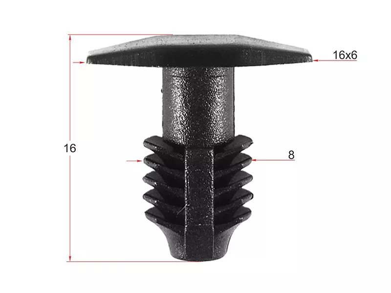 Клипса фиксатор HYUIDAI/KIA (Продажа по 10шт) - Артикул STM11323 - Производитель Sat - Фото, Отзывы, Цены 