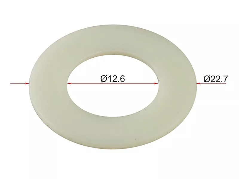 Шайба пластиковая 12,6x22,7 (Продажа по 10шт) - Артикул STM11397 - Производитель Sat - Фото, Отзывы, Цены 