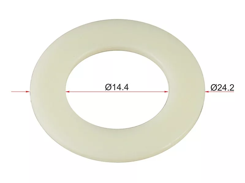 Шайба пластиковая 14,4x24,2 (Продажа по 10шт) - Артикул STM11398 - Производитель Sat - Фото, Отзывы, Цены 