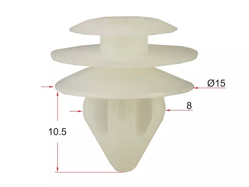 Клипса обшивки двери (Продажа по 10шт) - Артикул STM11434 - Производитель Sat - Фото, Отзывы, Цены 