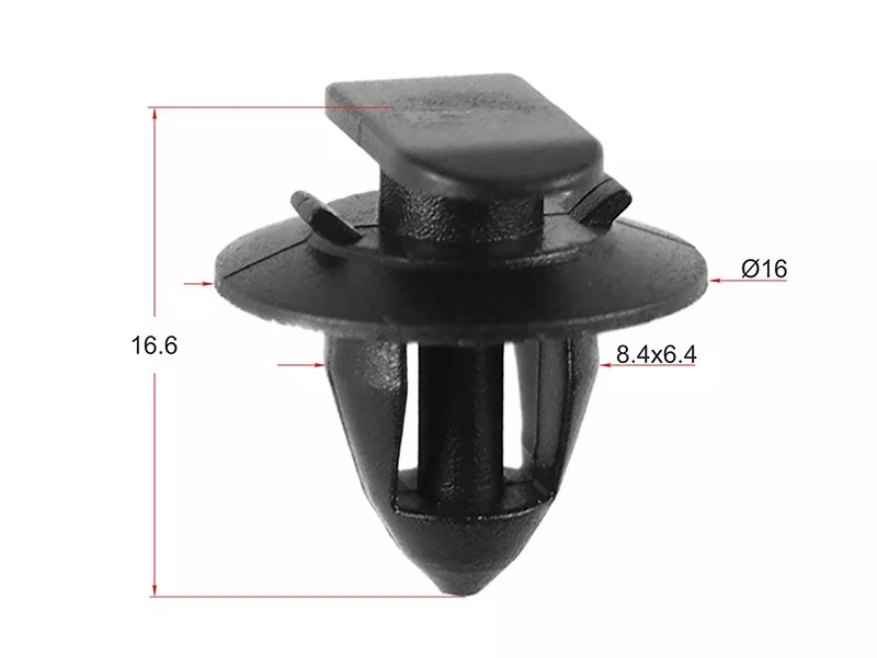 Клипса обшивки двери (Продажа по 10шт) - Артикул STM11496 - Производитель Sat - Фото, Отзывы, Цены 