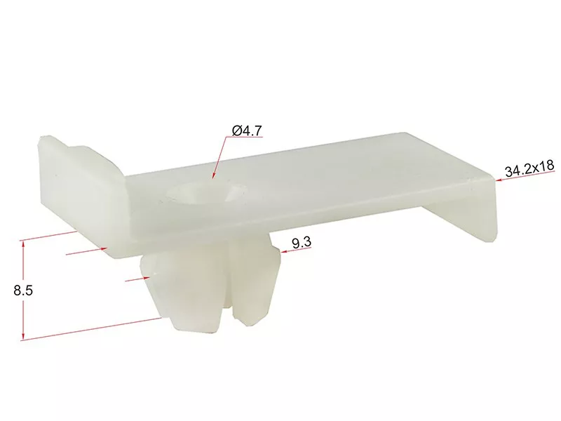 Клипса фиксатор стекла (Продажа по 10шт) - Артикул STM11504 - Производитель Sat - Фото, Отзывы, Цены 