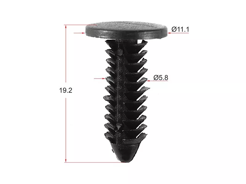 Клипса уплотнителя (Продажа по 10шт) - Артикул STM11512 - Производитель Sat - Фото, Отзывы, Цены 