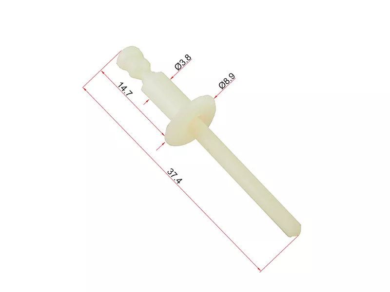 Клипса заклепка пластиковая (Продажа по 10шт) - Артикул STM11518 - Производитель Sat - Фото, Отзывы, Цены 