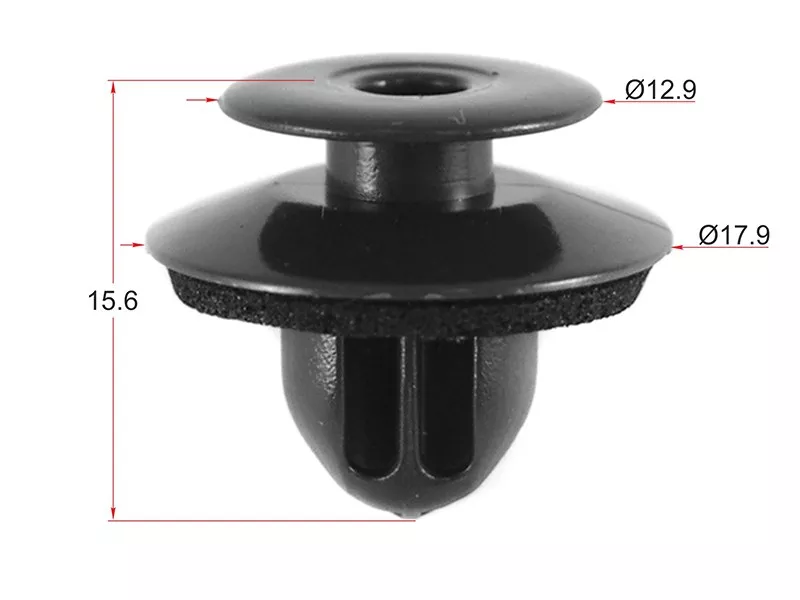 Клипса универсальная (Продажа по 10шт) - Артикул STM11525 - Производитель Sat - Фото, Отзывы, Цены 